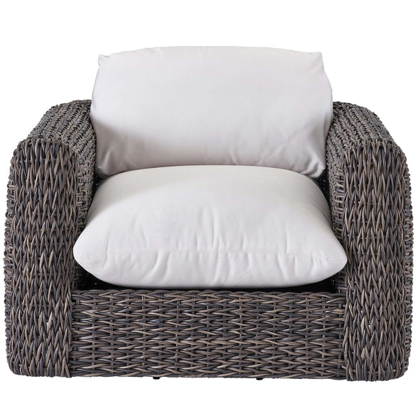 Home Fashion Montauk Outdoor Swivel Chair Tawny