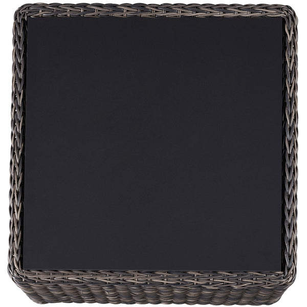 Home Fashion Montauk Square Outdoor Cocktail Table