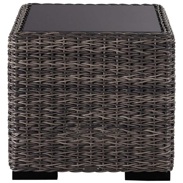 Home Fashion Montauk Square Outdoor End Table