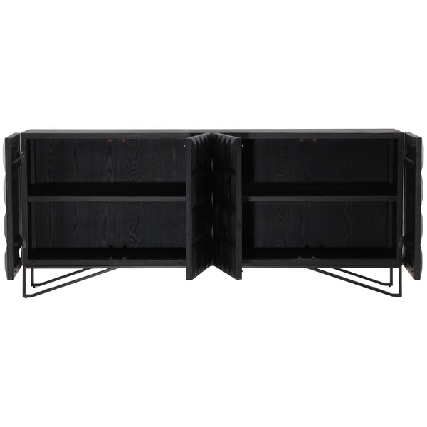 Home Fashion Montoya Sideboard Black