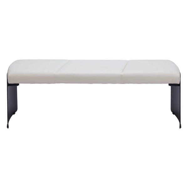 Home Fashion Mur Bench White