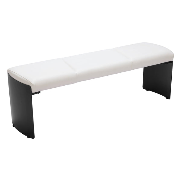 home fashion Mur Bench White
