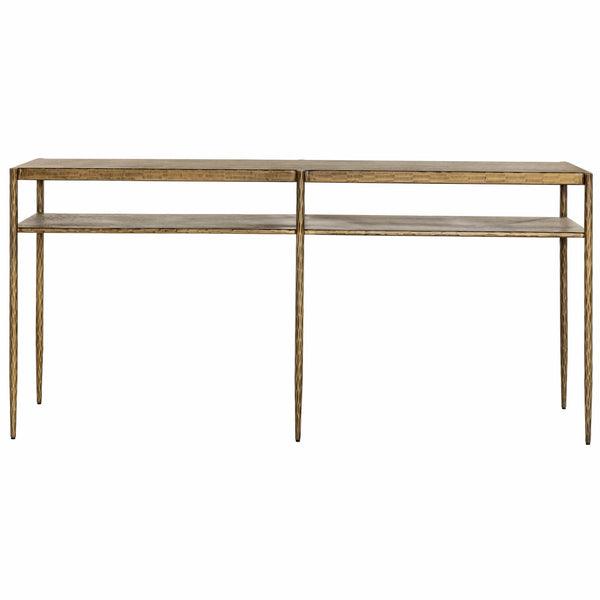Home Fashion Naini Console Table Antique Brass