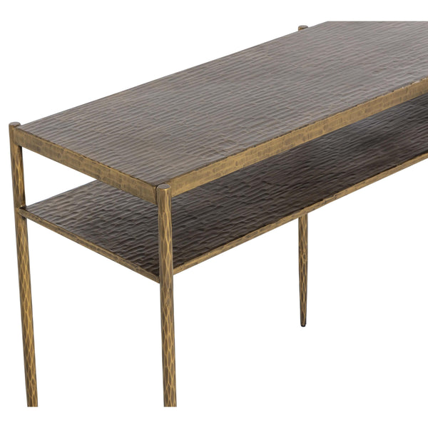 Home Fashion Naini Console Table Antique Brass