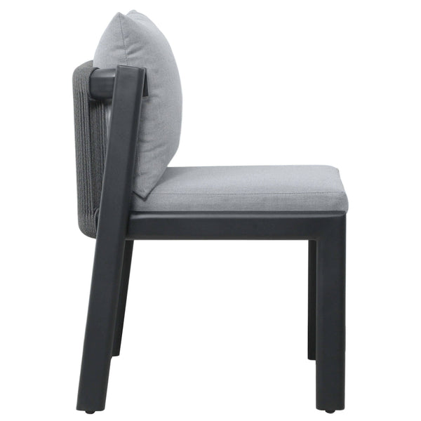 Home Fashion Nancy Outdoor Dining Chair Grey