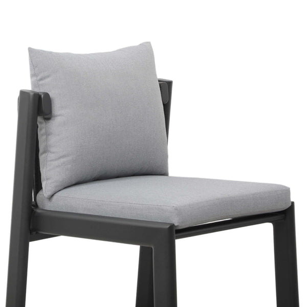 Home Fashion Nancy Outdoor Dining Chair Grey