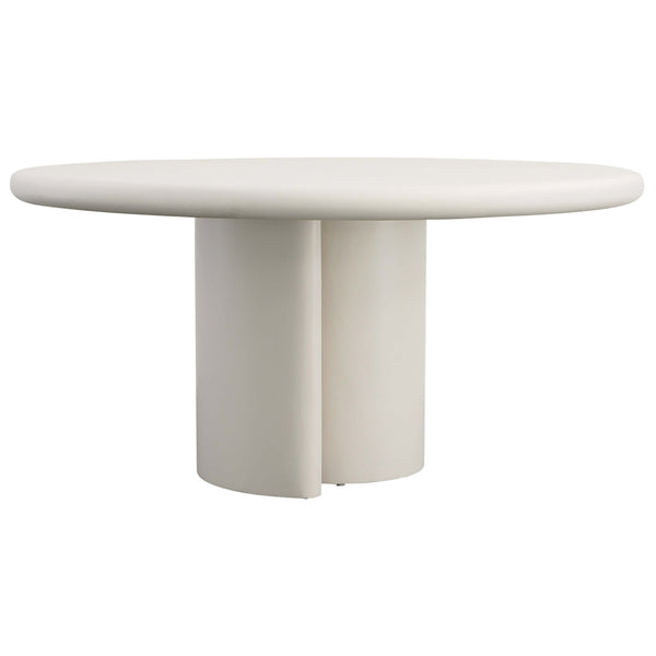 Home Fashion Nemus Outdoor Dining Table White