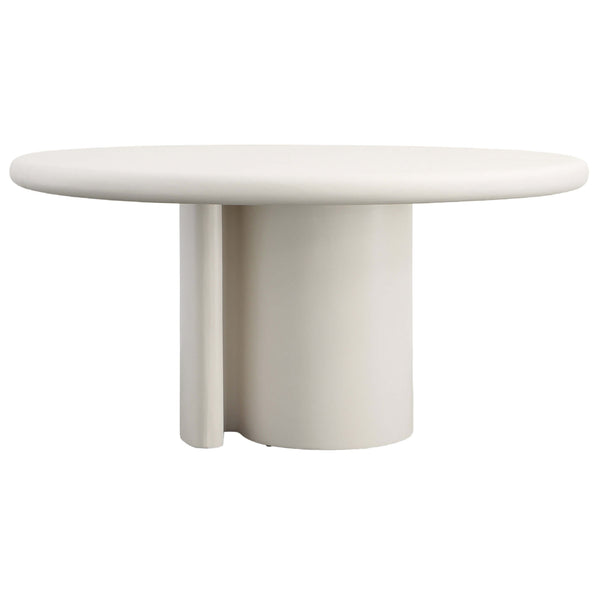home fashion Nemus Outdoor Dining Table White