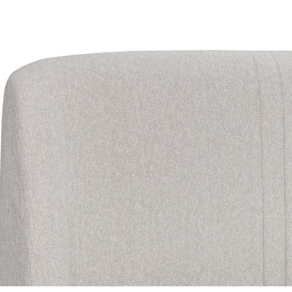 Home Fashion Nevin Bed Queen Dove Cream