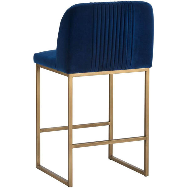 Home Fashion Nevin Counter Stool Sapphire Blue