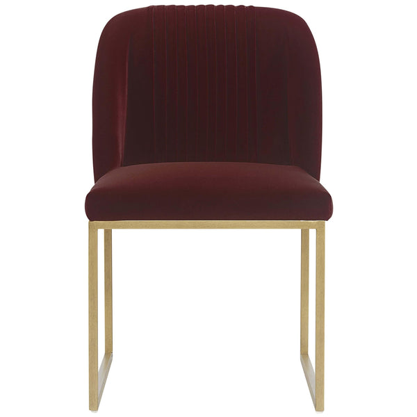 Home Fashion Nevin Dining Chair Merlot Set Of 2