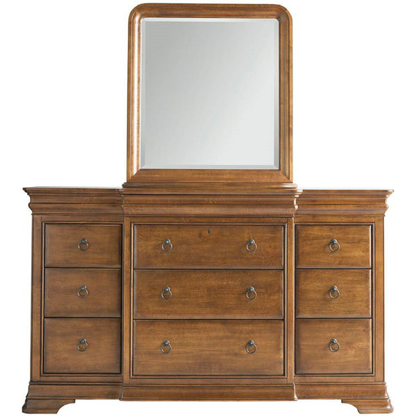 Home Fashion New Lou 12 Drawer Dresser Cognac