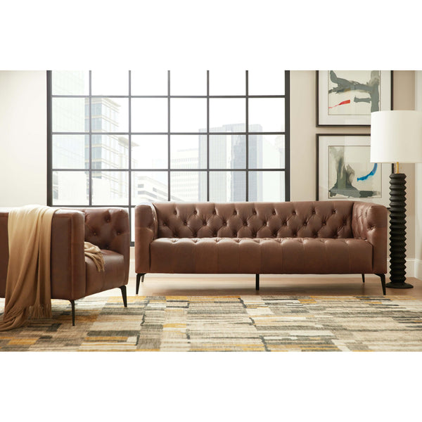Home Fashion Nicolla Leather Sofa Saddlebag Lodge