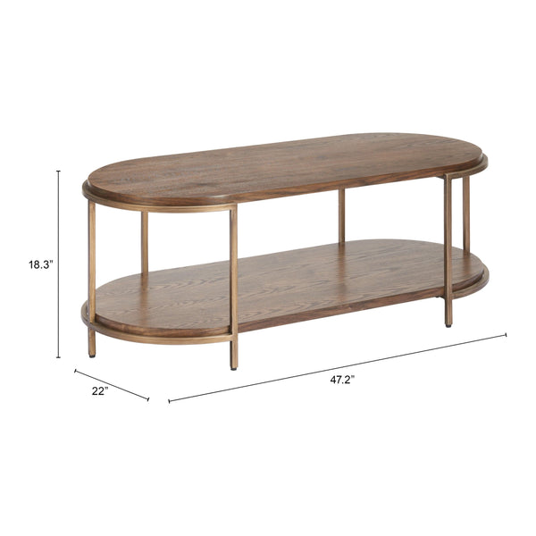 Home Fashion Niju Coffee Table Brown
