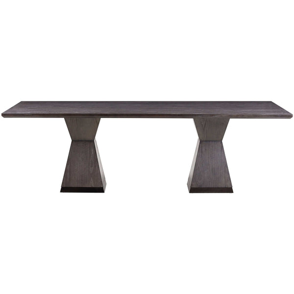 Home Fashion Nolan Rectangular Dining Table Black