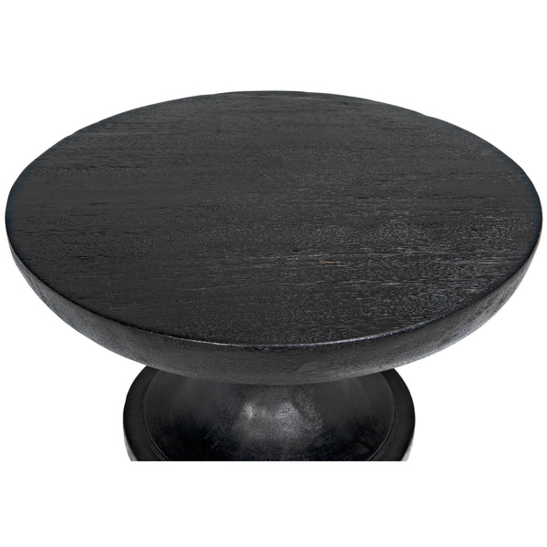 Home Fashion Nolan Side Table Burnt Black