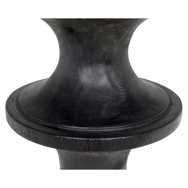 Home Fashion Nolan Side Table Burnt Black