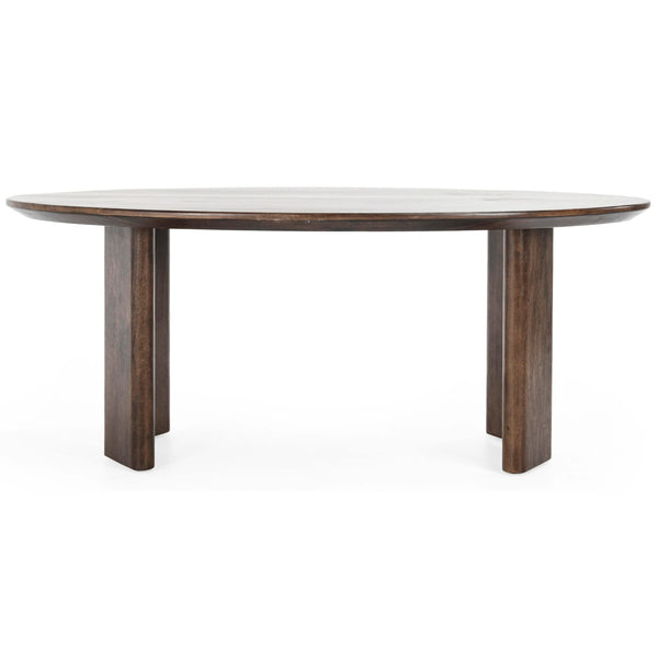 Home Fashion Norwood 78" Oval Dining Table