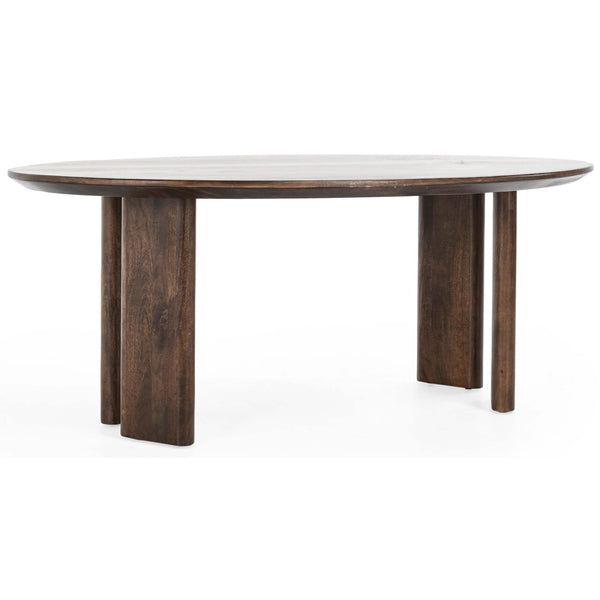 home fashion Norwood 78" Oval Dining Table