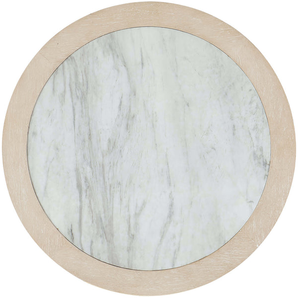 Home Fashion Nouveau Chic Round Nightstand