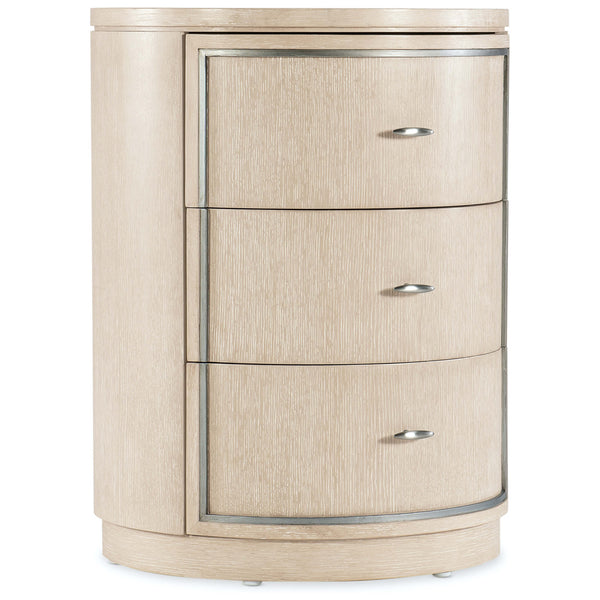 home fashion Nouveau Chic Round Nightstand