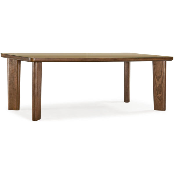 Home Fashion Oani Rectangular Dining Table Walnut
