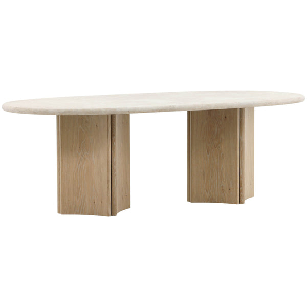 home fashion Oja Oval Dining Table Natural