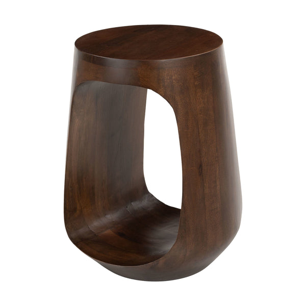 Home Fashion Okno Side Table Walnut