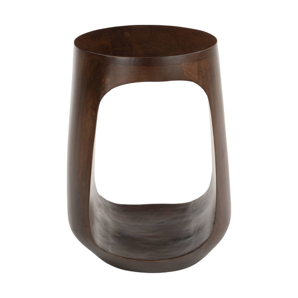 Home Fashion Okno Side Table Walnut