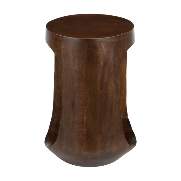 Home Fashion Okno Side Table Walnut
