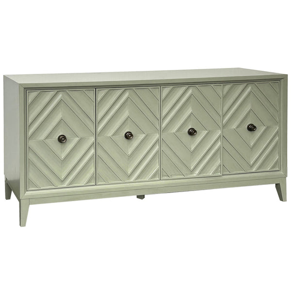 home fashion Oliver 4 Door Sideboard Green