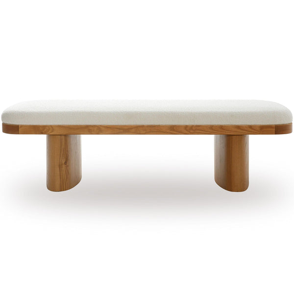 Home Fashion Ollie Bench White