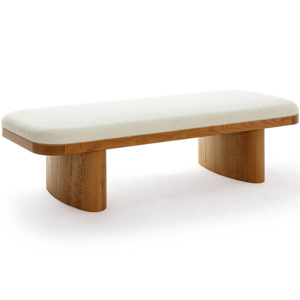 home fashion Ollie Bench White