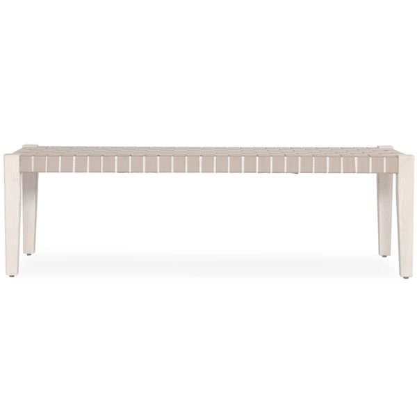 Home Fashion Orlando Bench Milk White/Taupe