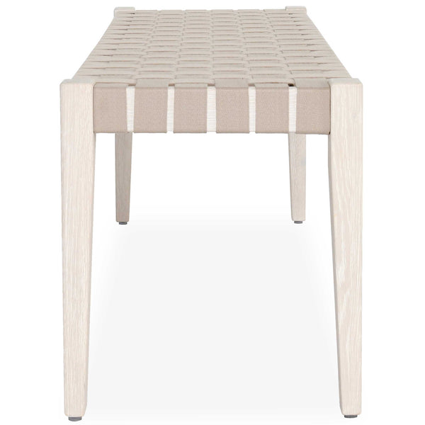 Home Fashion Orlando Bench Milk White/Taupe