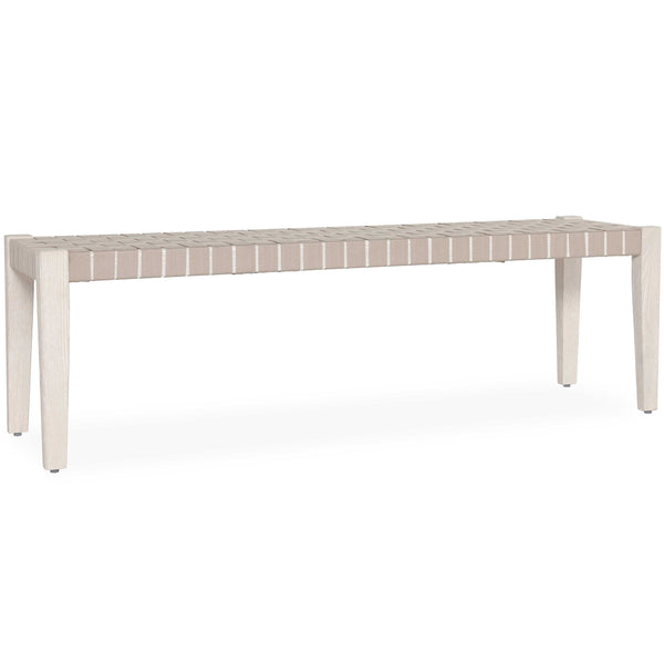 home fashion Orlando Bench Milk White/Taupe