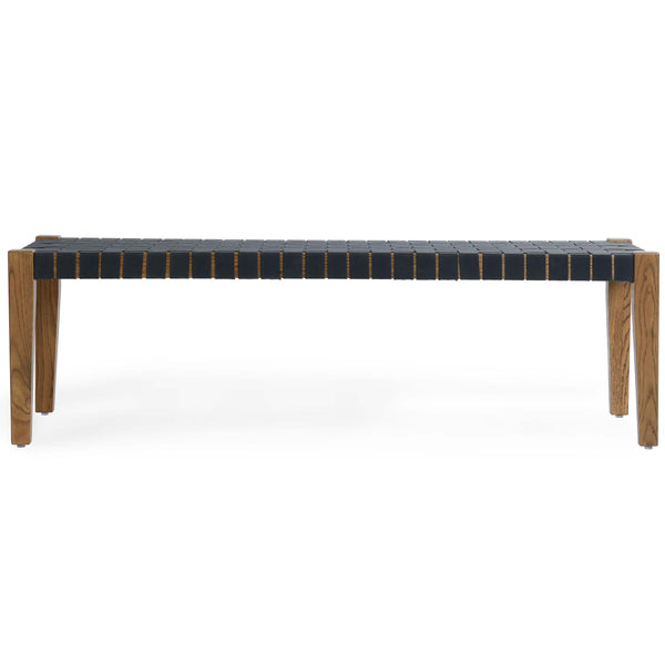 Home Fashion Orlando Bench True Natural/Charcoal