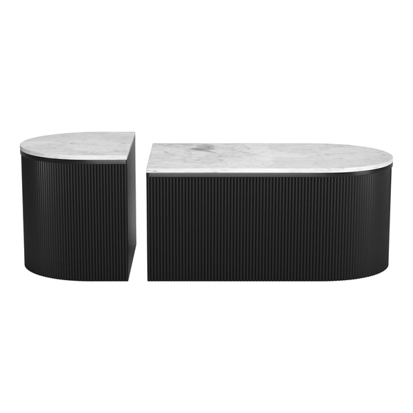 Home Fashion Ormara Coffee Table White Set Of 2