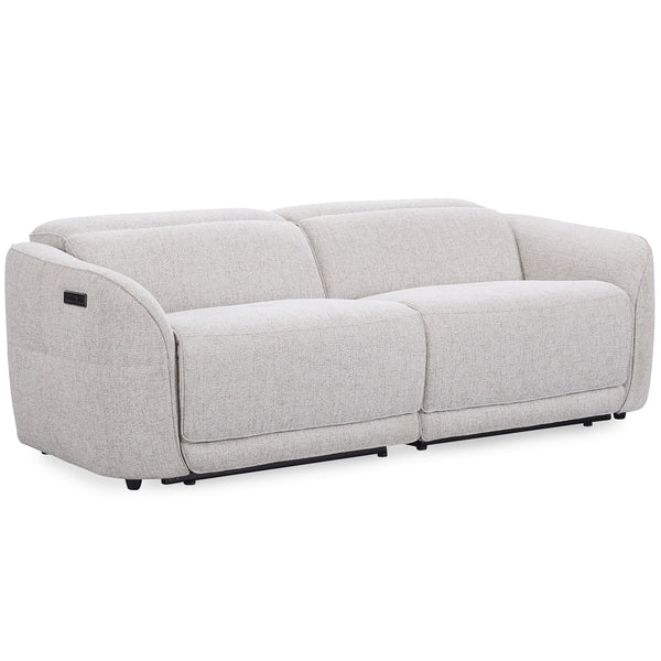Home Fashion Ostend Power Recliner Sofa Light Grey