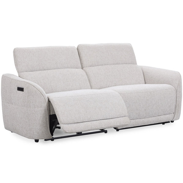 Home Fashion Ostend Power Recliner Sofa Light Grey