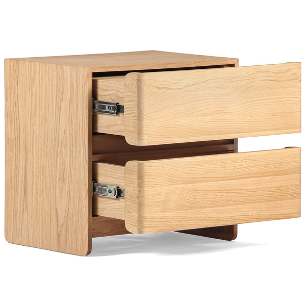 Home Fashion Overton Nightstand Natural