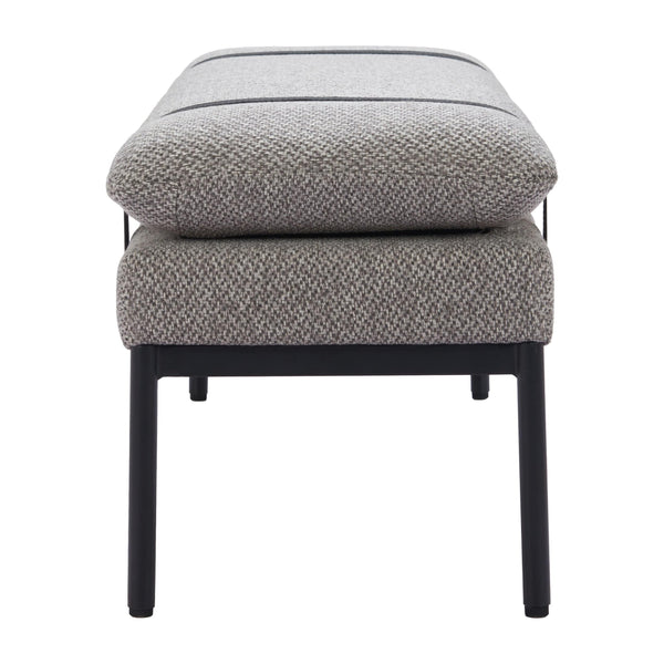 Home Fashion Padd Bench Gray