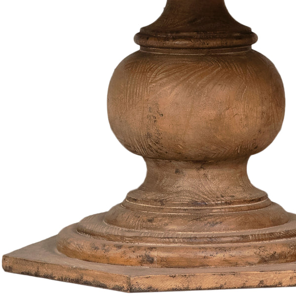 Home Fashion Padilla Round Dining Table Natural