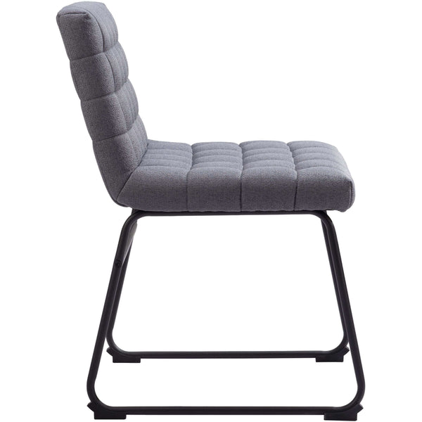 Home Fashion Pago Dining Chair Gray Set Of 2