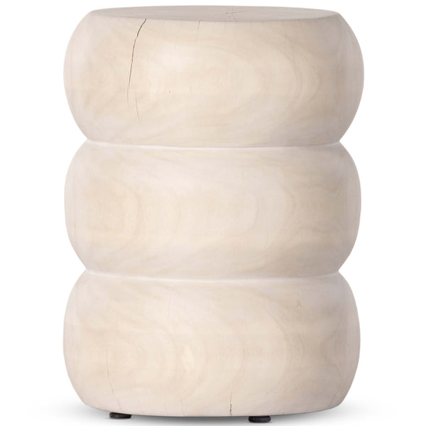 home fashion Pagoda End Table Ivory by Four Hands