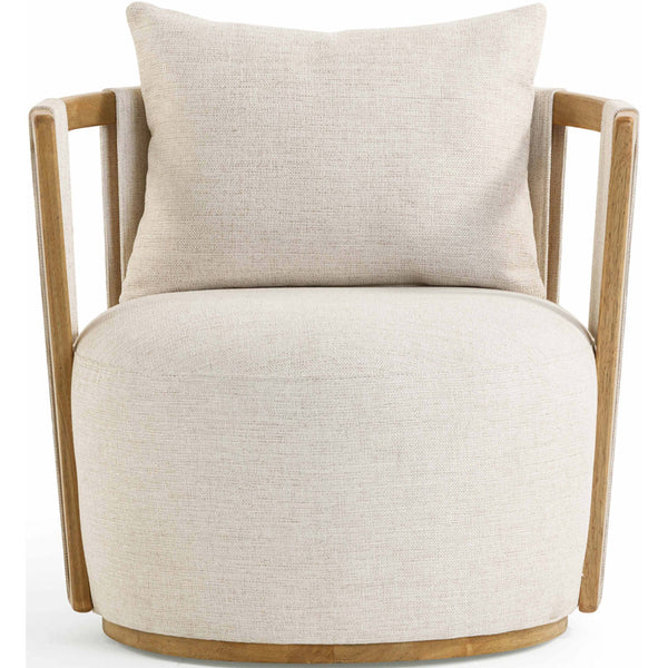 Home Fashion Paolo Swivel Chair Cream
