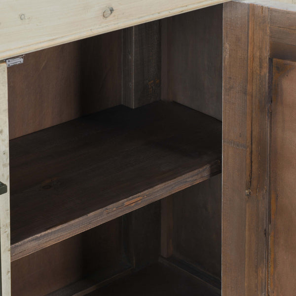 Home Fashion Parsons 2 Door Sideboard Beige