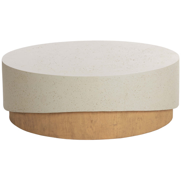 Home Fashion Patras Coffee Table Cream