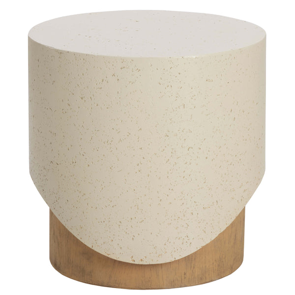 Home Fashion Patras End Table Cream