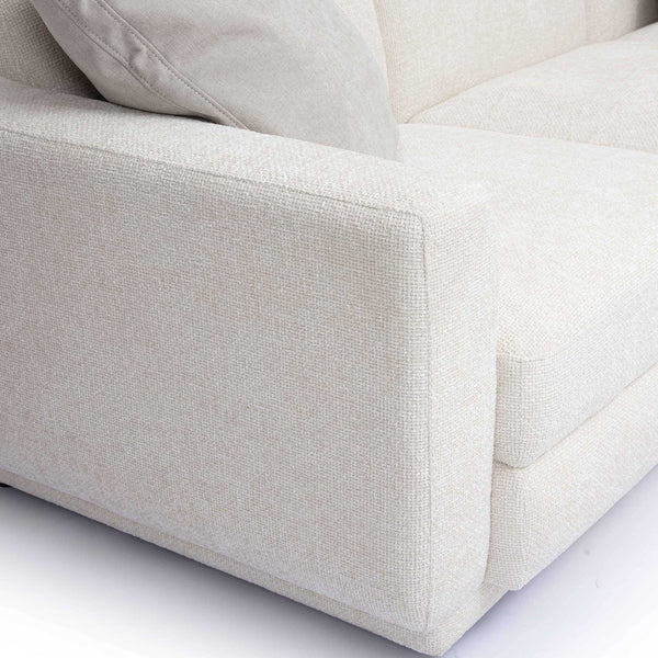 Home Fashion Perry Modular L-Sectional Cream